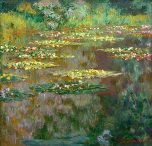 ニンフェアス（睡蓮） 作： Claude Monet